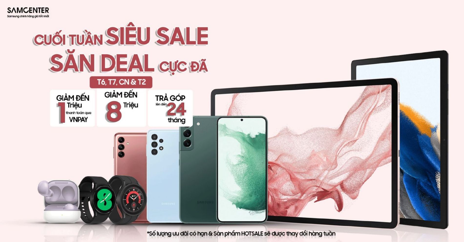Hình ảnh cho danh mục [Tuần 18 - 21/11] Cuối Tuần Siêu Sale - Săn Deal Cực Đã Tại SamCenter