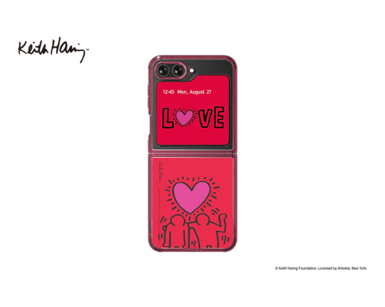Ảnh của Ốp lưng kèm thẻ Z Flip5 Keith Haring