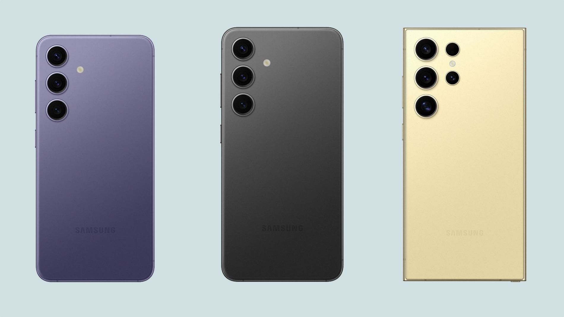 Hình ảnh cho danh mục Khay sim tiết lộ các tùy chọn màu sắc thú vị cho Galaxy S24 và S24+