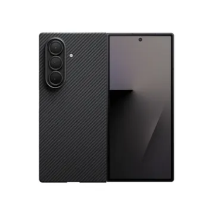 Ảnh của Ốp lưng Samsung Z Fold7 - PITAKA Ultra-Slim (mặt sau) - Black/Grey - FBFold7