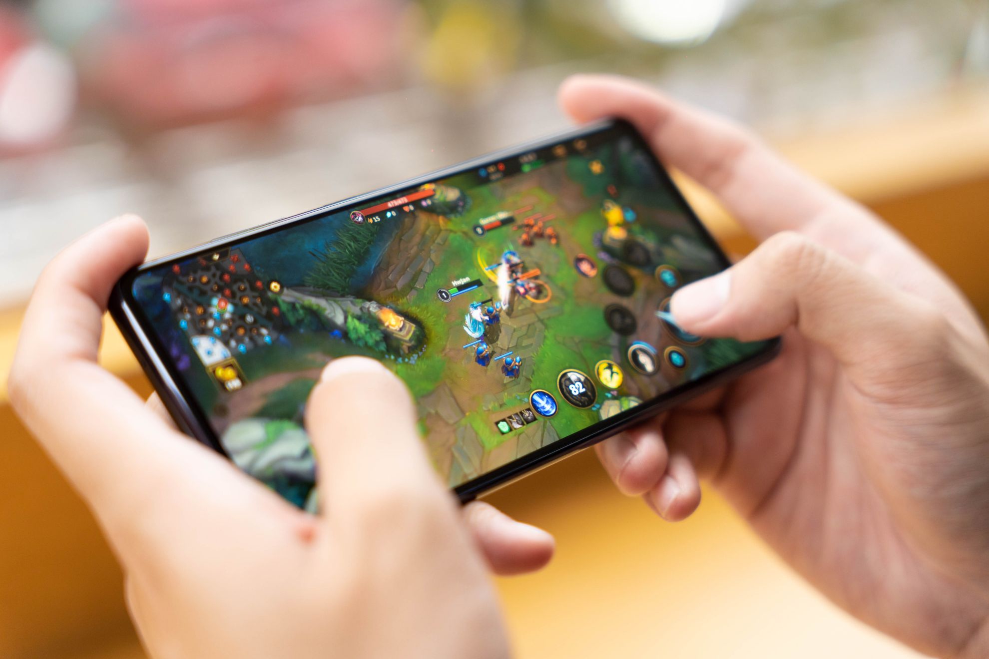 Test game trên Galaxy S20 FE