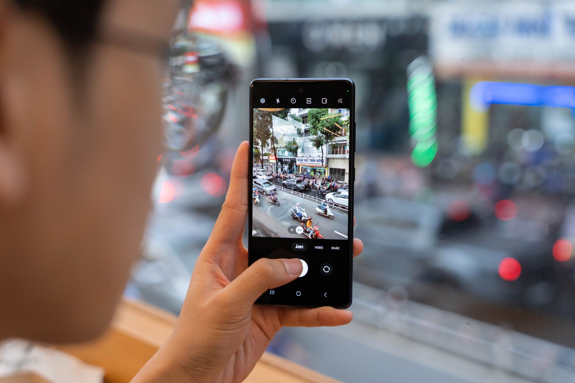 chụp ảnh trên galaxy s20 fe